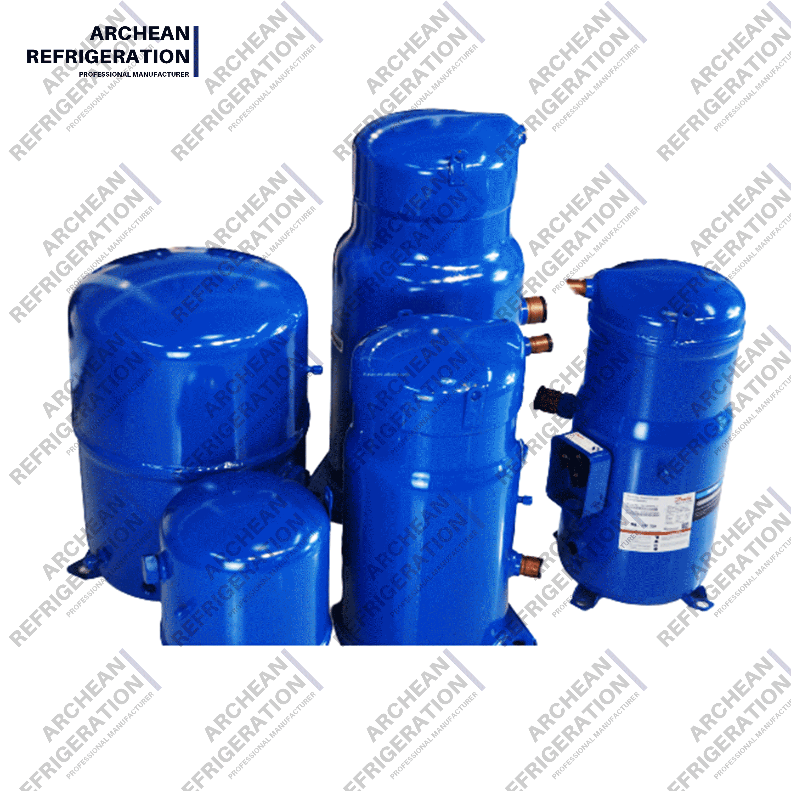 Pentru compresoare alternative Danfoss Maneurop HLP068T4 HLP072T4 HLP075T4 HLP081T4 Piese compresoare frigorifice Schimb de căldură