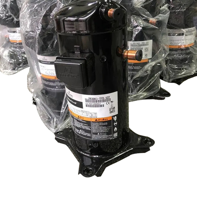 Echte compressor Goede prestaties 3HP ZR36K3-TFD-230-serie Scroll-airconditioner CopelandRefrigeration Hermetische gekoelde compressor