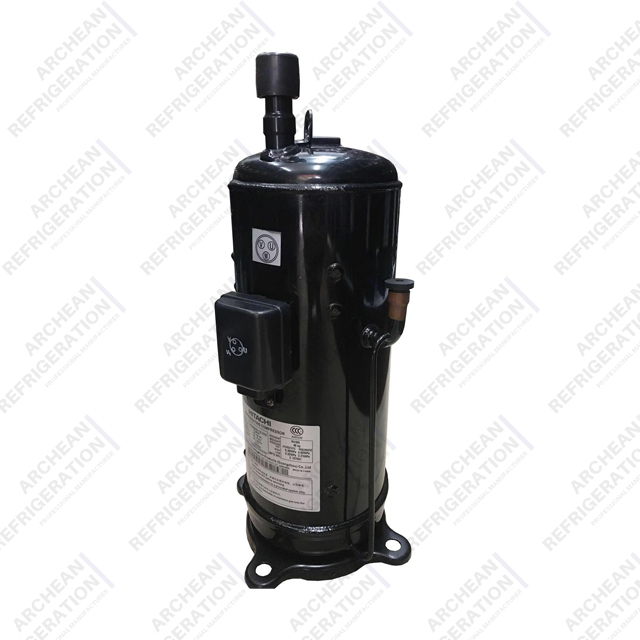 Compresor de refrigeraci&oacute;n Hitachi fabricado en China E655DHD-65D2G y E656DHD-65D2G Compresor de aire acondicionado de frecuencia variable CC