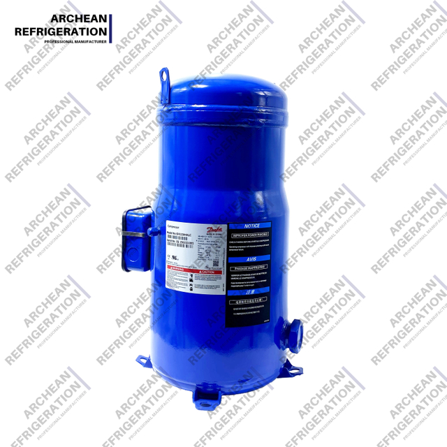 Heen en weer bewegende olievrije lage temperatuur Sc15g Danfoss-compressor SM147A4ALB voor vriezer