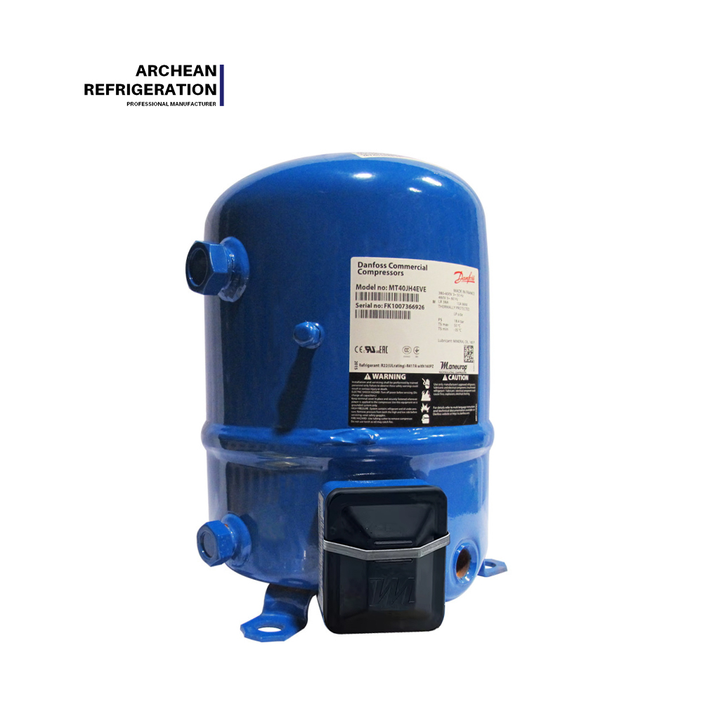ضاغط مغلق Danfoss MT18 JA MT22 JC MT28 JE MT32 JF MT36 لتحسين أداء التبريد