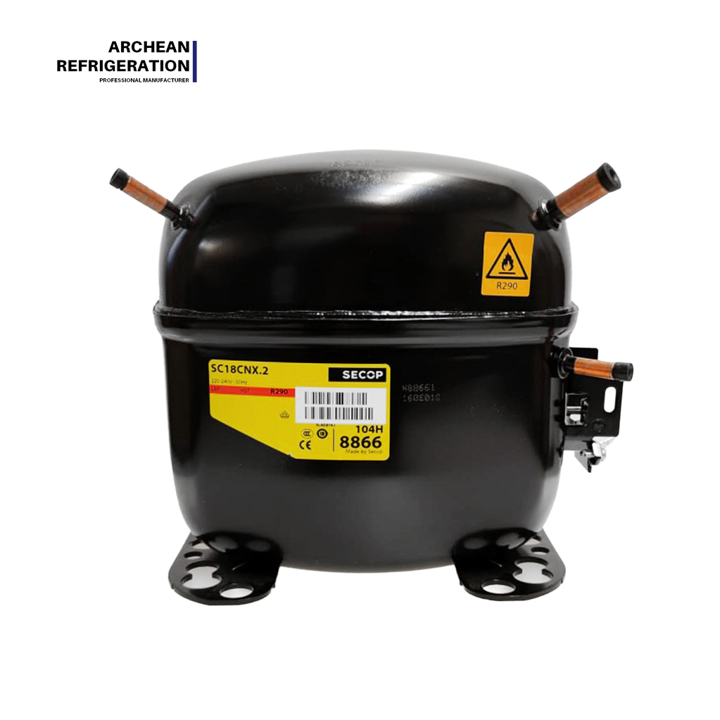 Compresor SECOP para aplicaciones comerciales ligeras 50 HZ SC12FT SC15FT SC18FTX SC21FTX Piezas de refrigeraci&oacute;n e intercambio de calor