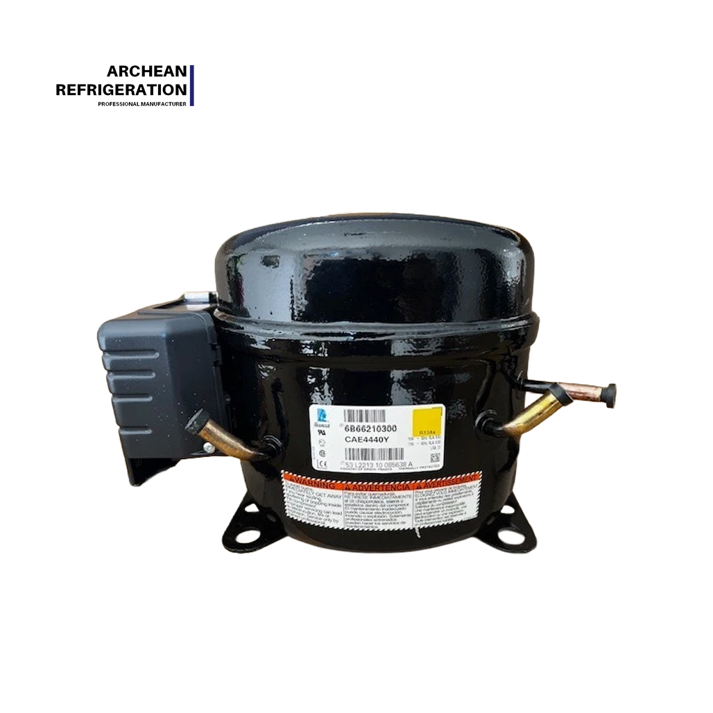 Compresores de refrigeraci&oacute;n monof&aacute;sicos CAE4450E CAE9450T CAE9460T para aplicaciones de intercambio de calor