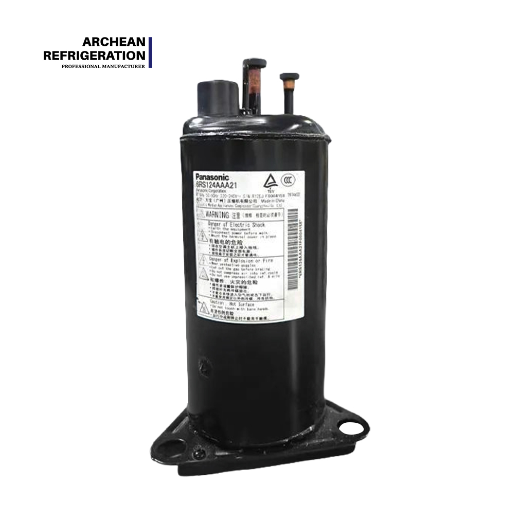 Effizientester 3-Phasen-Kolben-Drehkompressor 6RS124AAA21 von PanasonicSanyo f&uuml;r die Industrie