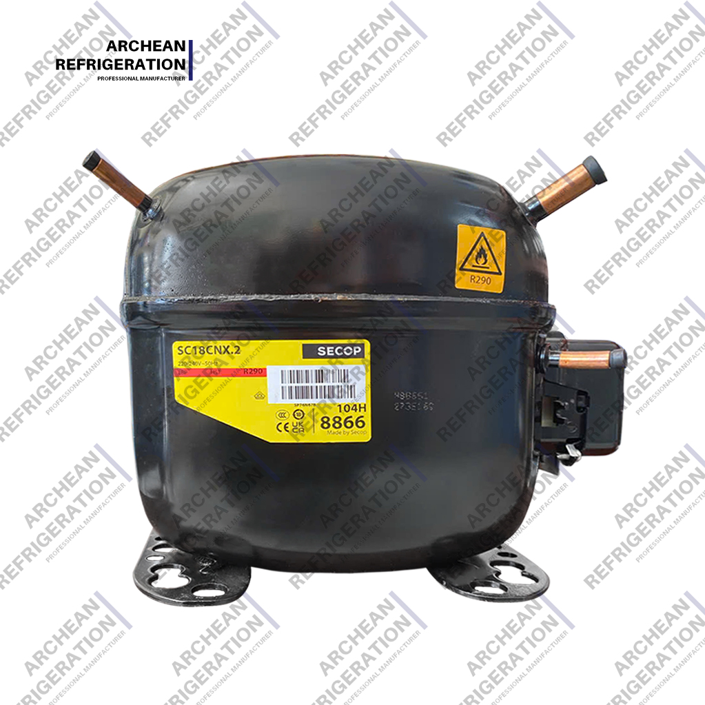 Compresor SECOP para aplicaciones comerciales ligeras 50 HZ SC12FT SC15FT SC18FTX SC21FTX Piezas de refrigeraci&oacute;n e intercambio de calor